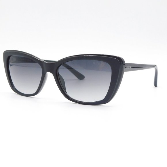 Guess Accessories - BRAND NEW GUESS GU7774 02B MATTE BLACK GREY CAT EYE WOMEN'S Sunglasses 5…